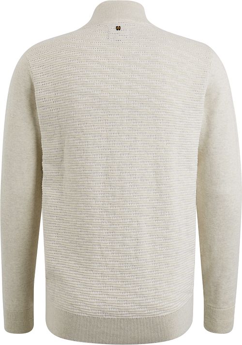 Chaqueta de sudadera con cremallera PME Legend en color crudo Product / Achterkant