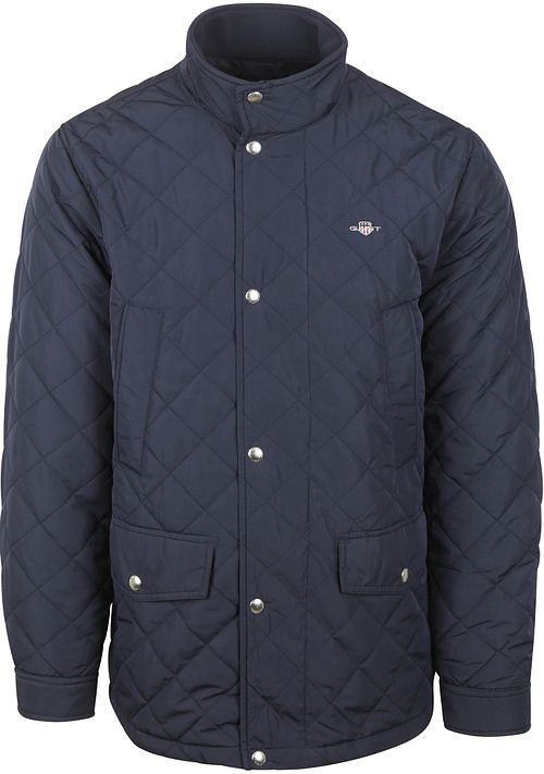 Gant jakke Quilted Windcheater Navy Product