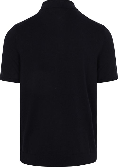 Tommy Hilfiger Strikket Polo Marineblå Product / Achterkant