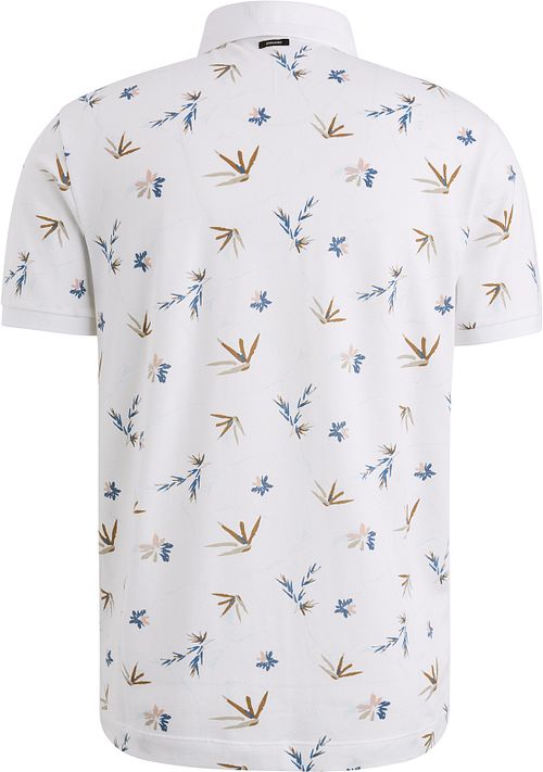 Vanguard Polo Shirt Print White Product / Achterkant