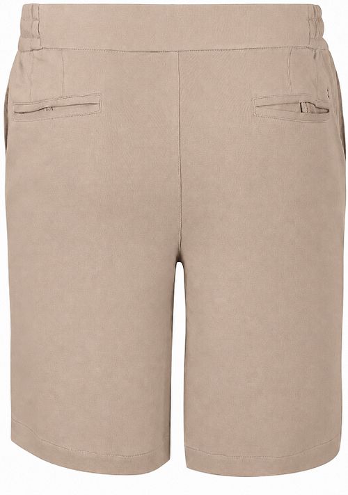 Bermuda Suitable Rink in jersey pesante taupe Product / Achterkant
