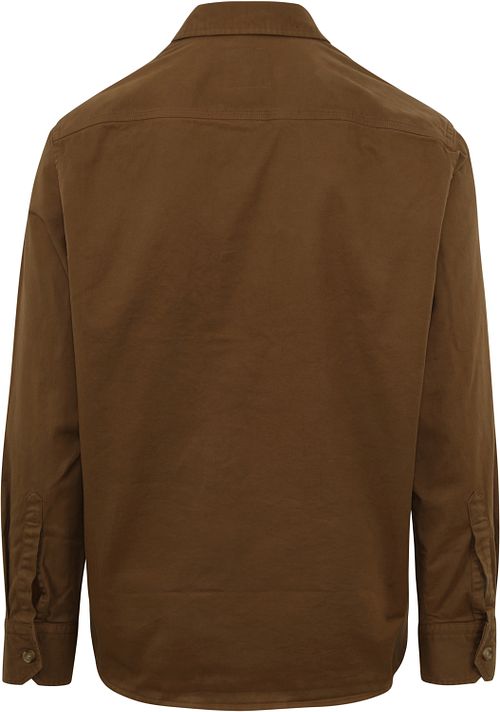 BOSS Overshirt Lisel Bruin Product / Achterkant