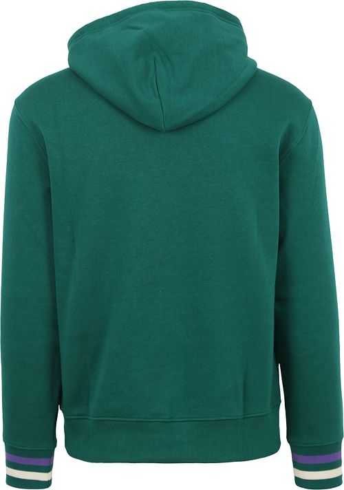 Champion Sweater à Capuche Logo Vert Moyen Product / Achterkant