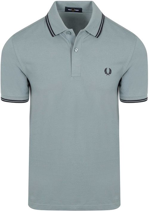 Fred Perry Polo Twin Tipped M3600 Blauw Z56 Product