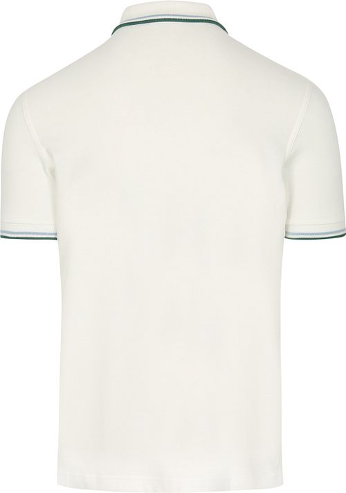 Fred Perry Polo Twin Tipped M3600 Wit Z52 Product / Achterkant