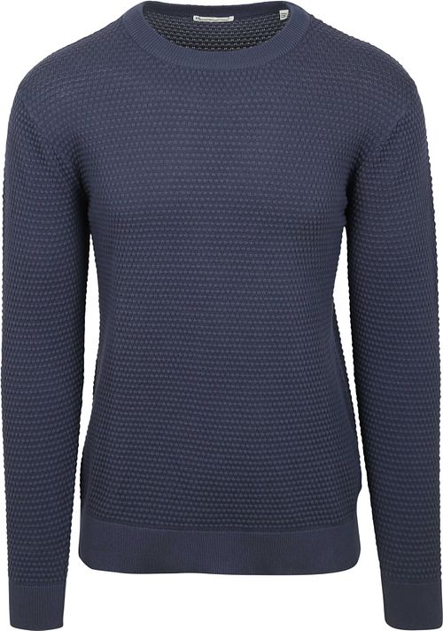Jersey Knowledge Bubble Knit Indigo Product
