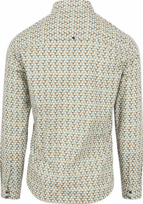 No Excess Overhemd Print Multicolour Product / Achterkant