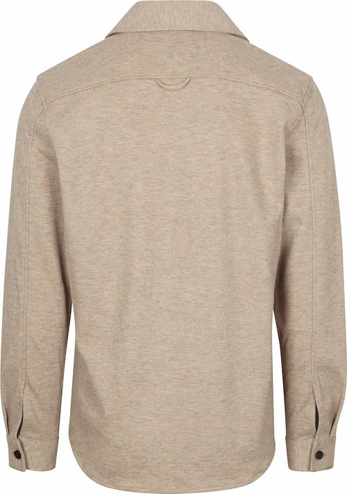 Profuomo Overshirt Beige Product / Achterkant