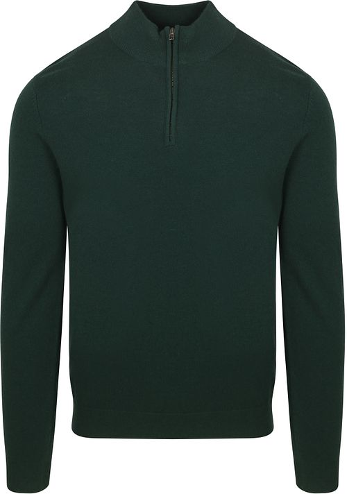 Steppin' Out Half Zip Pullover Merino Wool Caccia Green Product