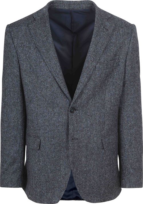 Suitable blazer Birds Eye de lana merina en azul marino Product