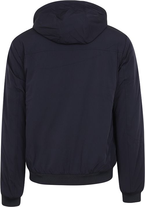 Suitable Hike Jas Donkerblauw Product / Achterkant