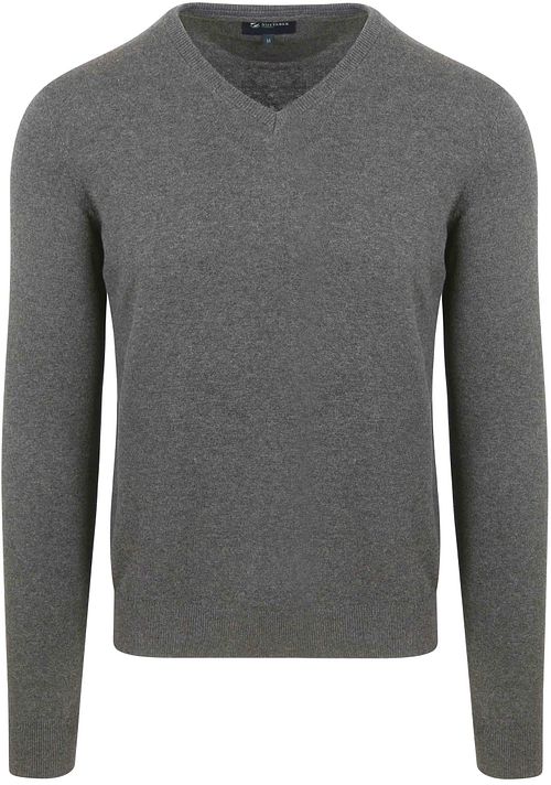 Suitable Resplekt Vinir Pullover Melange Antraciet Product