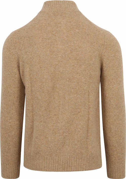 Suitable Vest Austus Uldeblanding Beige Product / Achterkant