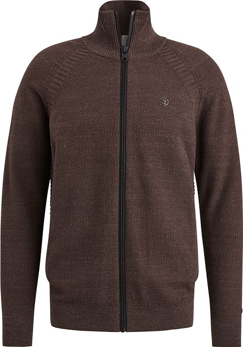 Cast Iron Strikket Vest i Brun Product