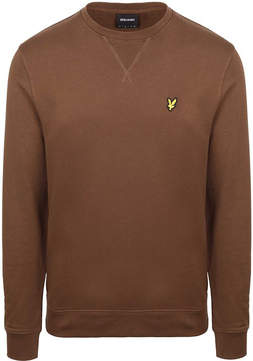 Lyle & Scott Sweat Crewneck Brown Product