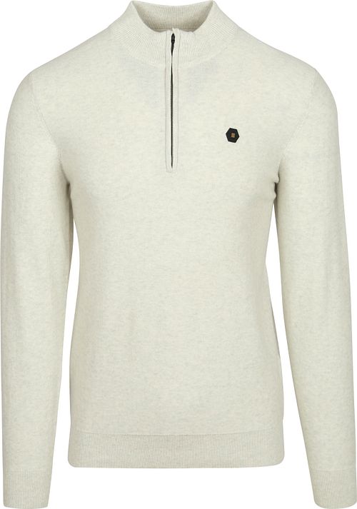 No Excess Half Zip Trui Kit Melange Product