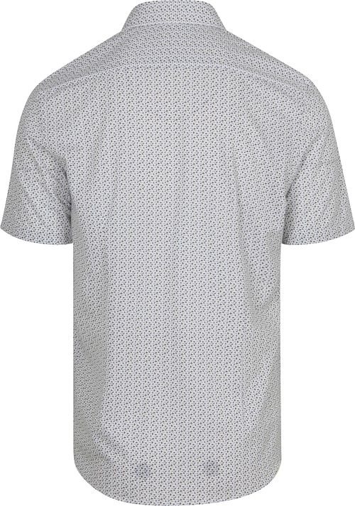 R2 Korte Mouwen Hemd Sorona Print Multicolour
