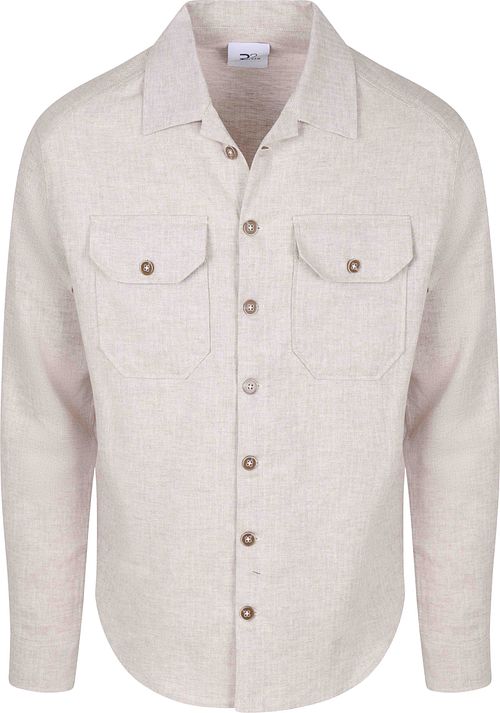 R2 Overshirt Linen Cotton Beige Product