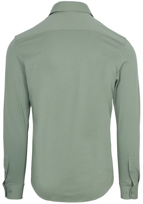 Suitable Sorona Overhemd Mid Groen Product / Achterkant