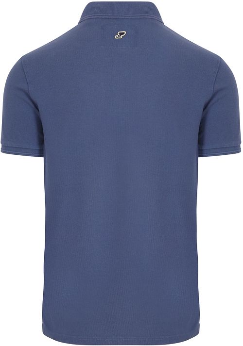 Superdry Polo Pique Classic Bay Blue Product / Achterkant