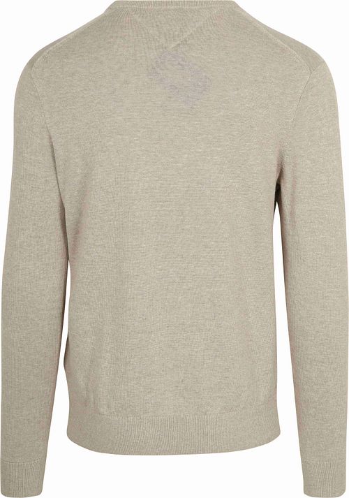 Sweter Tommy Hilfiger Essential z okrągłym dekoltem w kolorze greige Product / Detail
