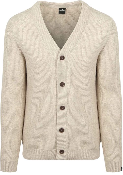 Vanguard Cardigan Wool Blend Beige