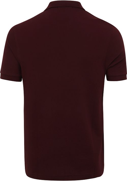 Fred Perry Polo Bordeaux Product / Achterkant