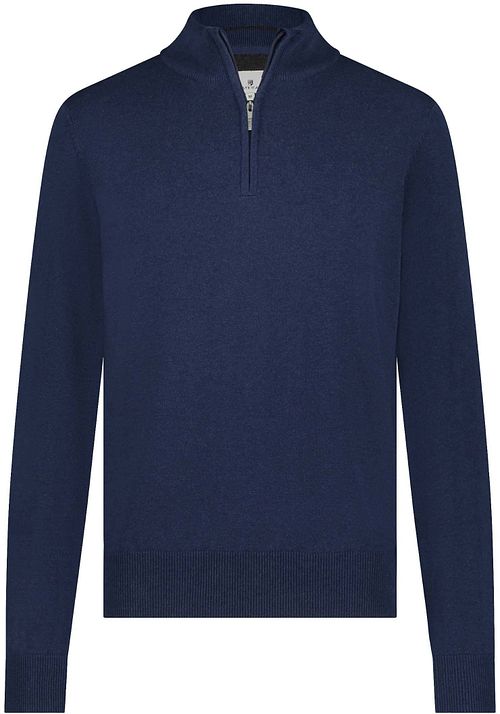 State Of Art Half Zip Trui Estate Donkerblauw Product