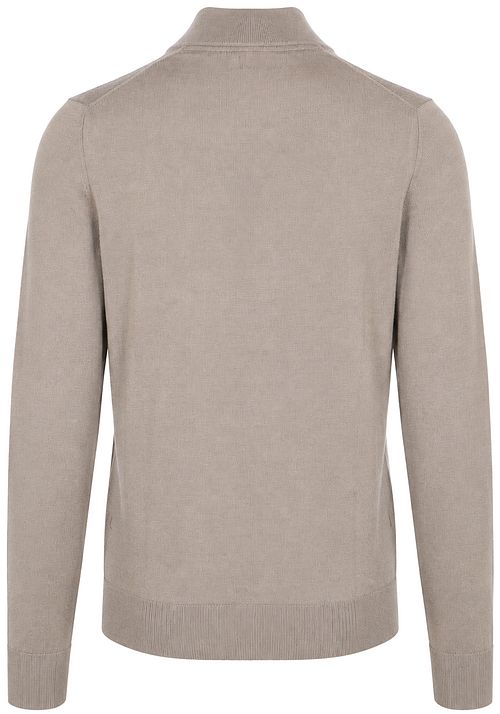 Suitable Merino Half Zip Pullover Bright Taupe