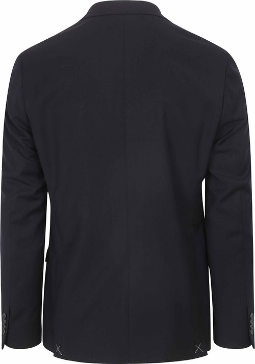 Suitable Suit Structure Wool Navy