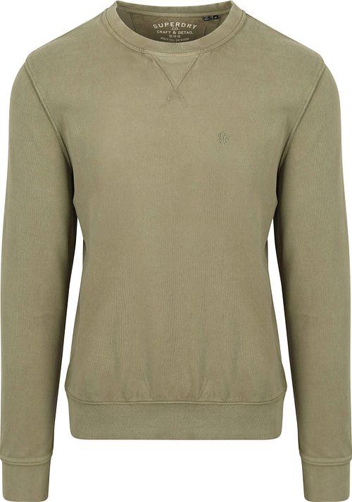 Superdry Sweater Classic Essential Olivgrün Product