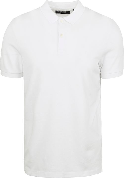 Biała koszulka polo Marc O'Polo Product
