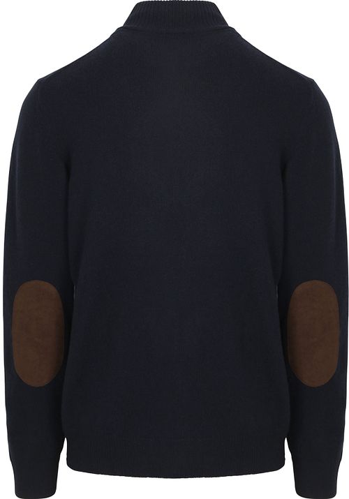Kardigan Barbour Patch w kolorze granatowym Product / Achterkant