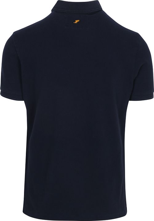 Polo Piqué Classique Superdry Bleu marine Product / Achterkant