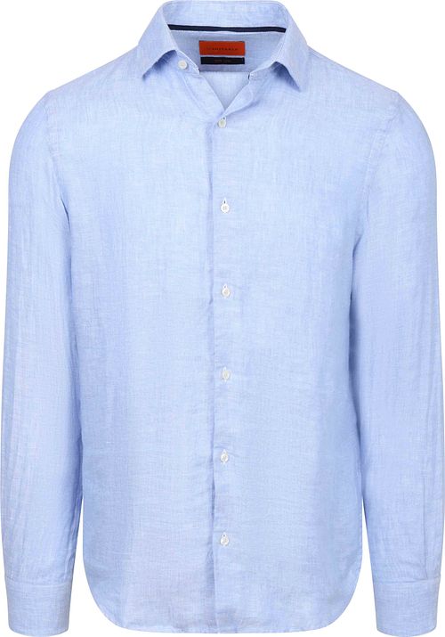Suitable Camicia Lino Mid Blue Product