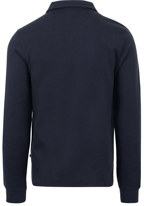 Suitable Polo de Rugby Jink Bleu Foncé Product / Achterkant