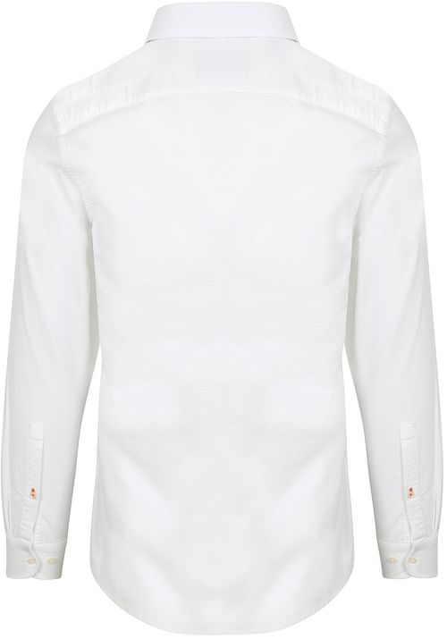 Suitable Skjorte Oxford Hvid Product / Achterkant
