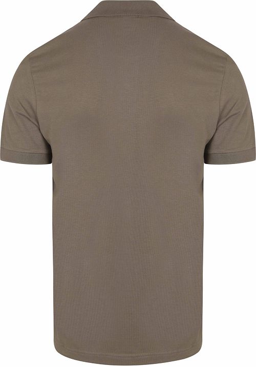 BOSS Passenger Poloshirt Taupe Product / Achterkant