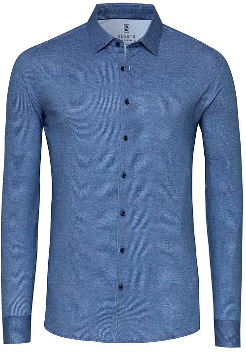 Camicia Desoto Twill Optics Blu Product