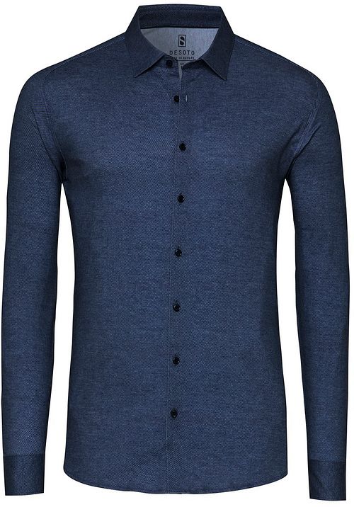 Desoto Skjorta Twill Optics Indigo Product