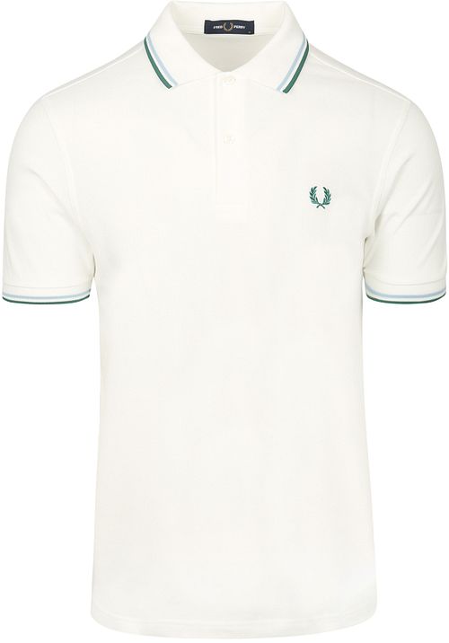 Fred Perry Polo Twin Tipped M3600 Hvid Z52 Product