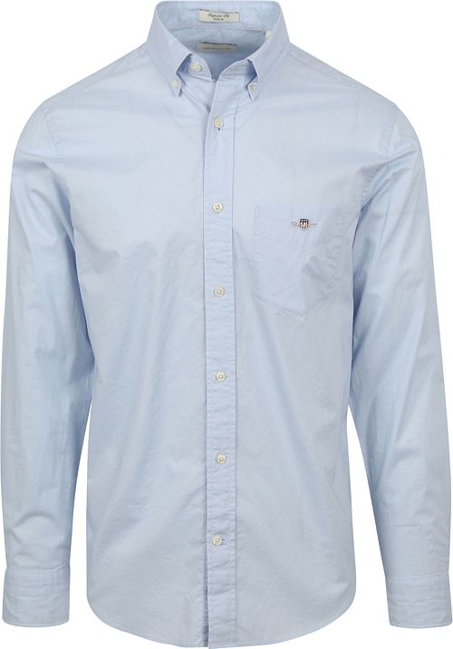 GANT Casual koszula z popeliny, jasnoniebieska Product