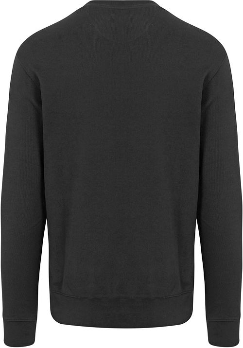 KING Essentials The George Sweater Nero Product / Achterkant