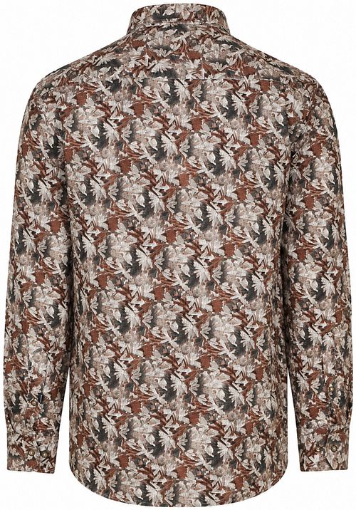 Koszula State of Art z kwiatowym nadrukiem i kołnierzykiem button-down Product / Achterkant