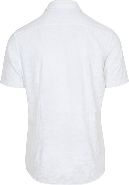 R2 Seersucker Camicia White Product / Achterkant