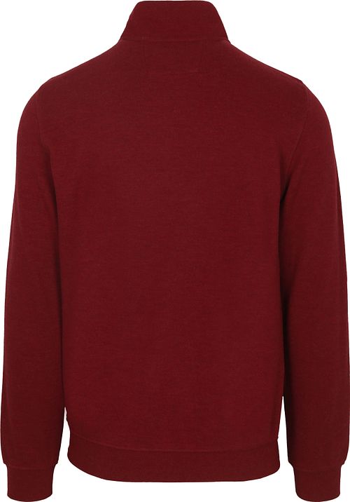 NZA Halfzip Samuel Rouge cerise Product / Achterkant