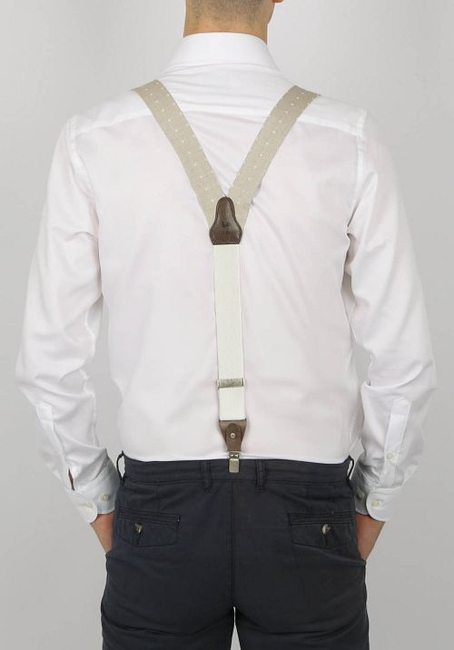 Sir Redman Seler Bryllup Blomst Taupe Model / Achterkant