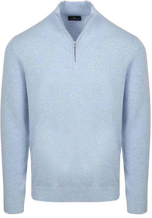 Steppin' Out Half-Zip Pullover Colin Light Blue Product