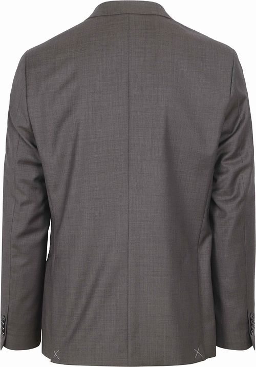 Suitable Costume Faux Uni Laine Gris Product / Achterkant