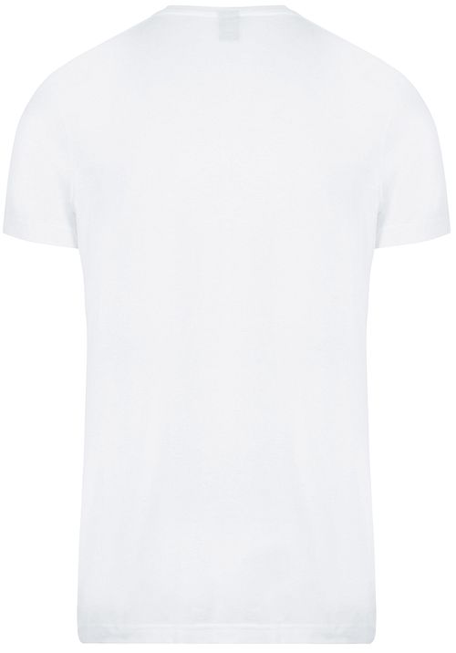 Suitable Obambo T-shirt Rund Hals Vit 2-pack Product / Achterkant